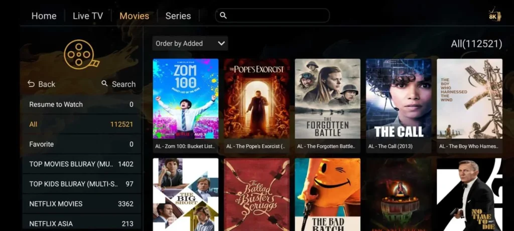 8K IPTV Player
