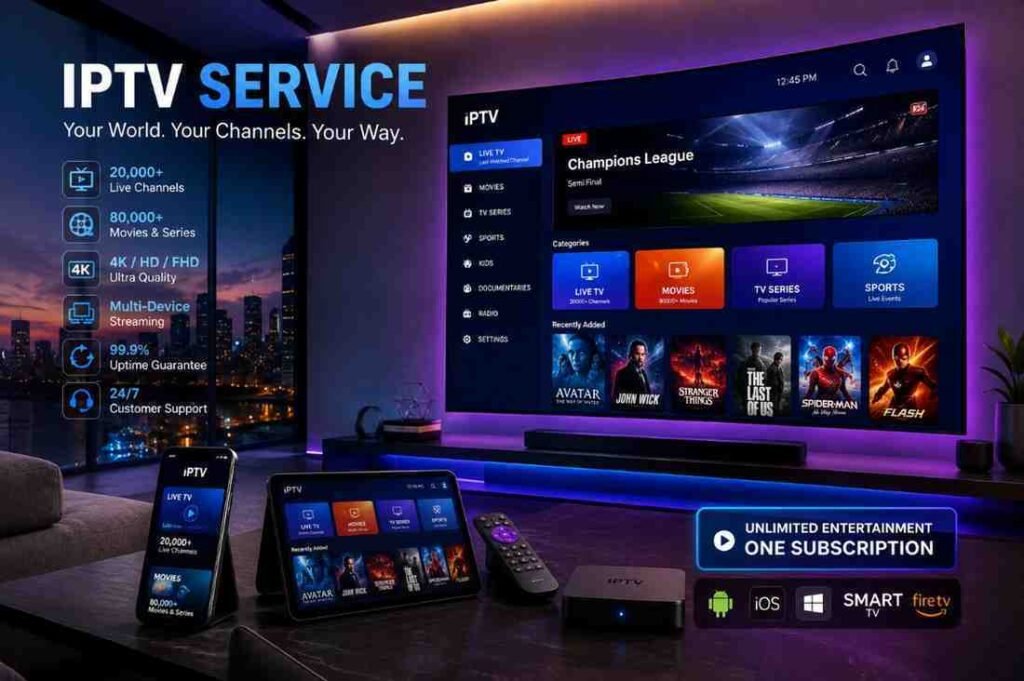 8K IPTV Service